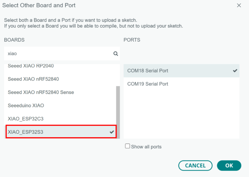 File:Arduino-IDE XIAO-ESP32S3 3.PNG